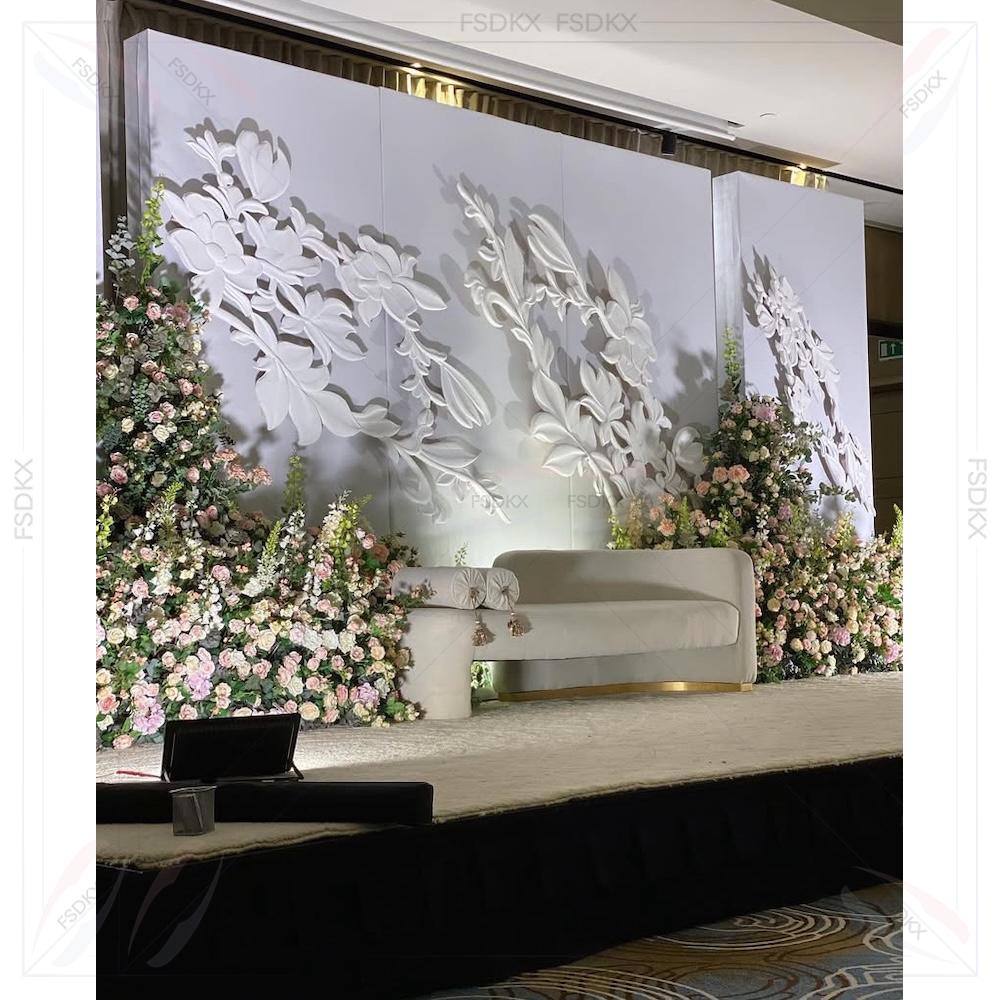 Party Event Supplier - Белая арка-фон для свадебных мероприятий с