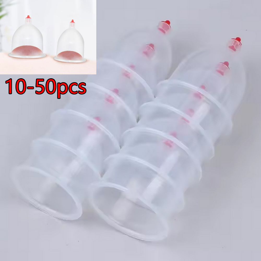 Plastic Cup 50Pcs - 10-50 шт., 2 размера, портативные вакуумные