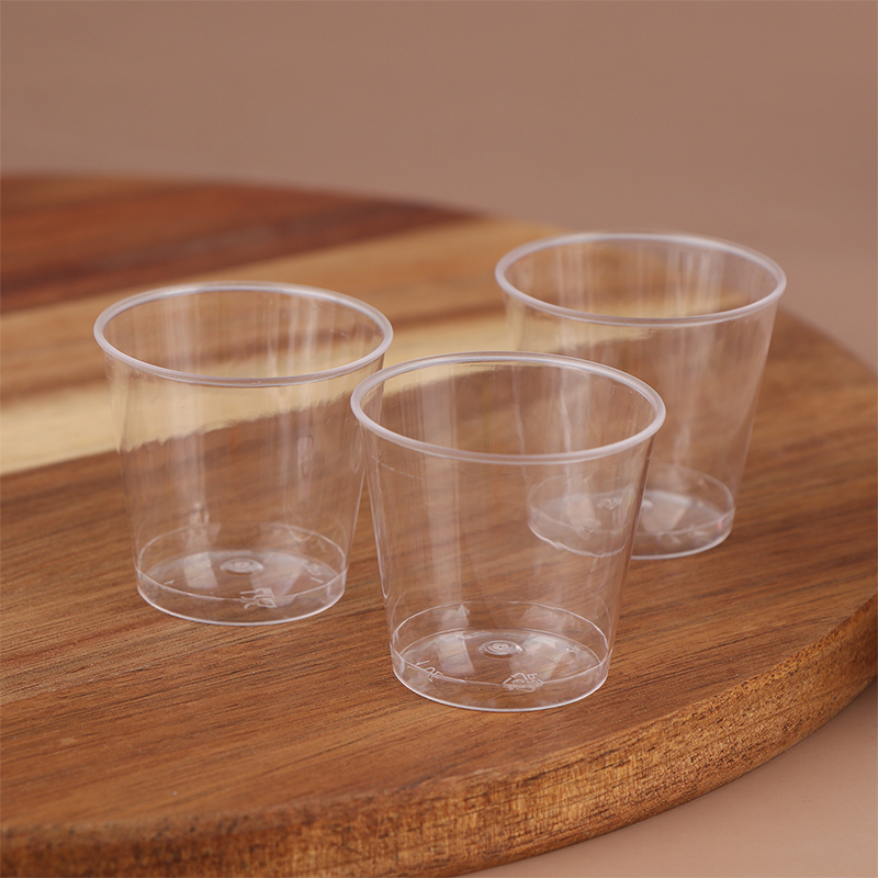 Plastic Cup 50Pcs - 50 шт. 30 мл одноразовые мини