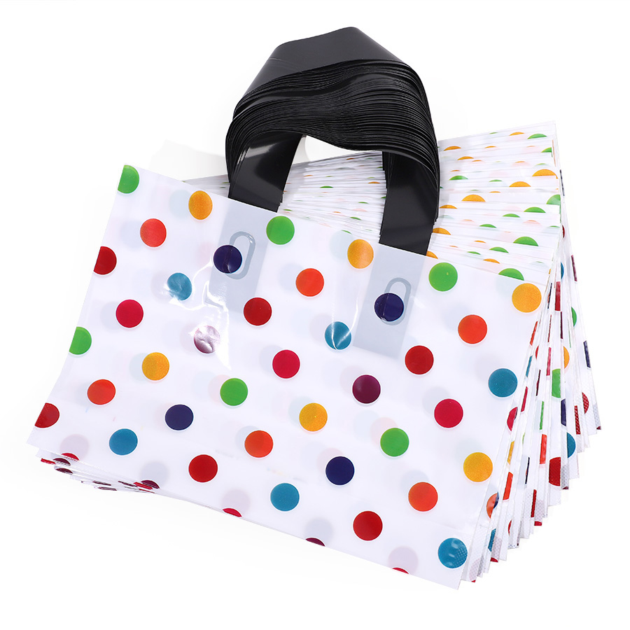 Party Event Supply Store - 18 шт. Плотные пластиковые подарочные пакеты