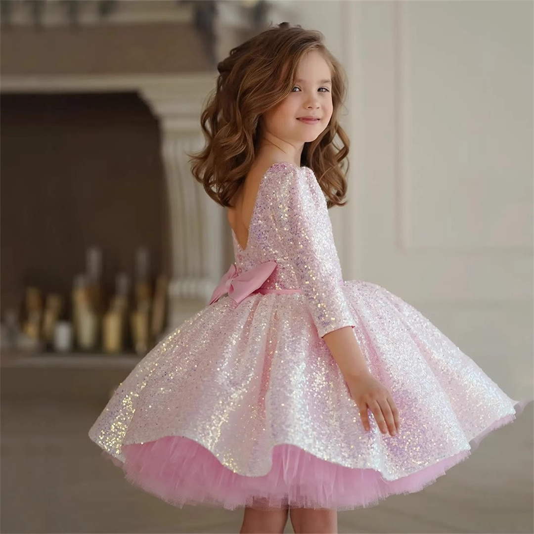 Блестящее розовое платье для д – обзор и цена Birthday Sash Glitter