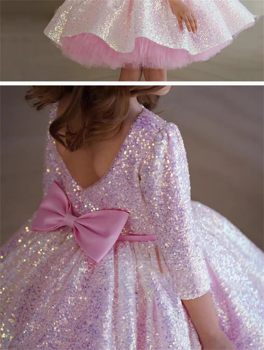Блестящее розовое платье для д – обзор и цена Birthday Sash Glitter