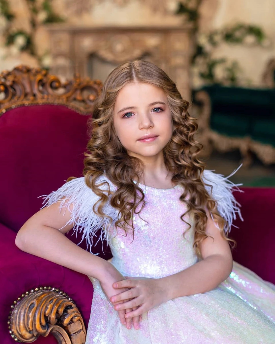 Блестящее платье с цветочным у – обзор и цена Birthday Sash Glitter