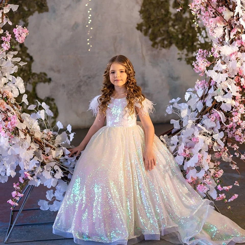 Блестящее платье с цветочным у – обзор и цена Birthday Sash Glitter