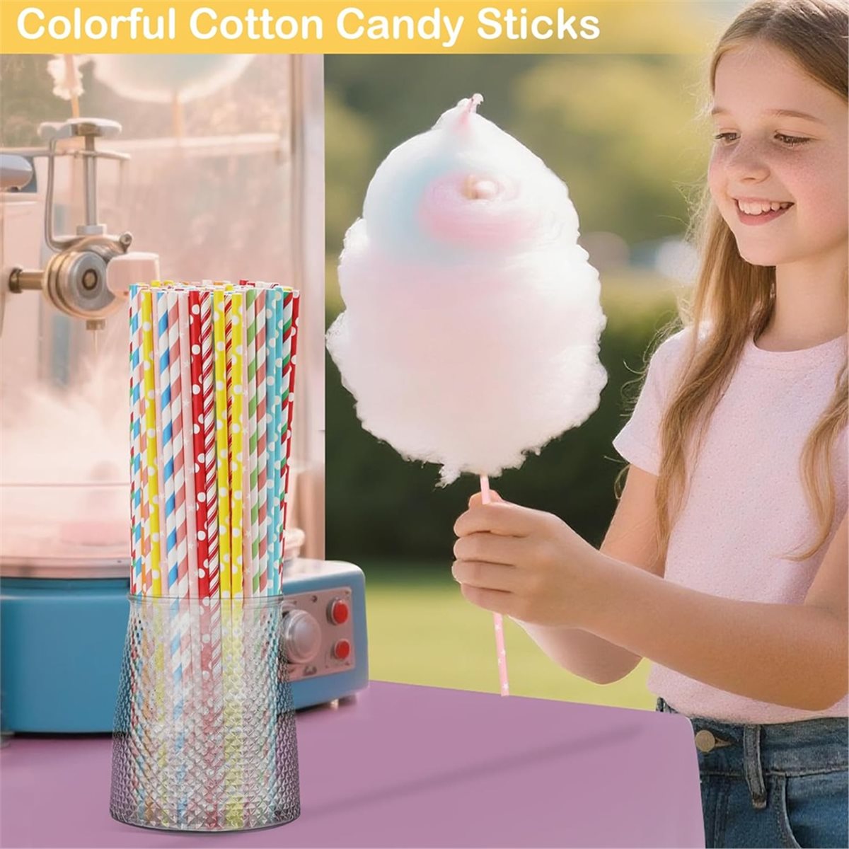 ABZT 200 штук конусов для саха – обзор и цена Cotton Candy Cone