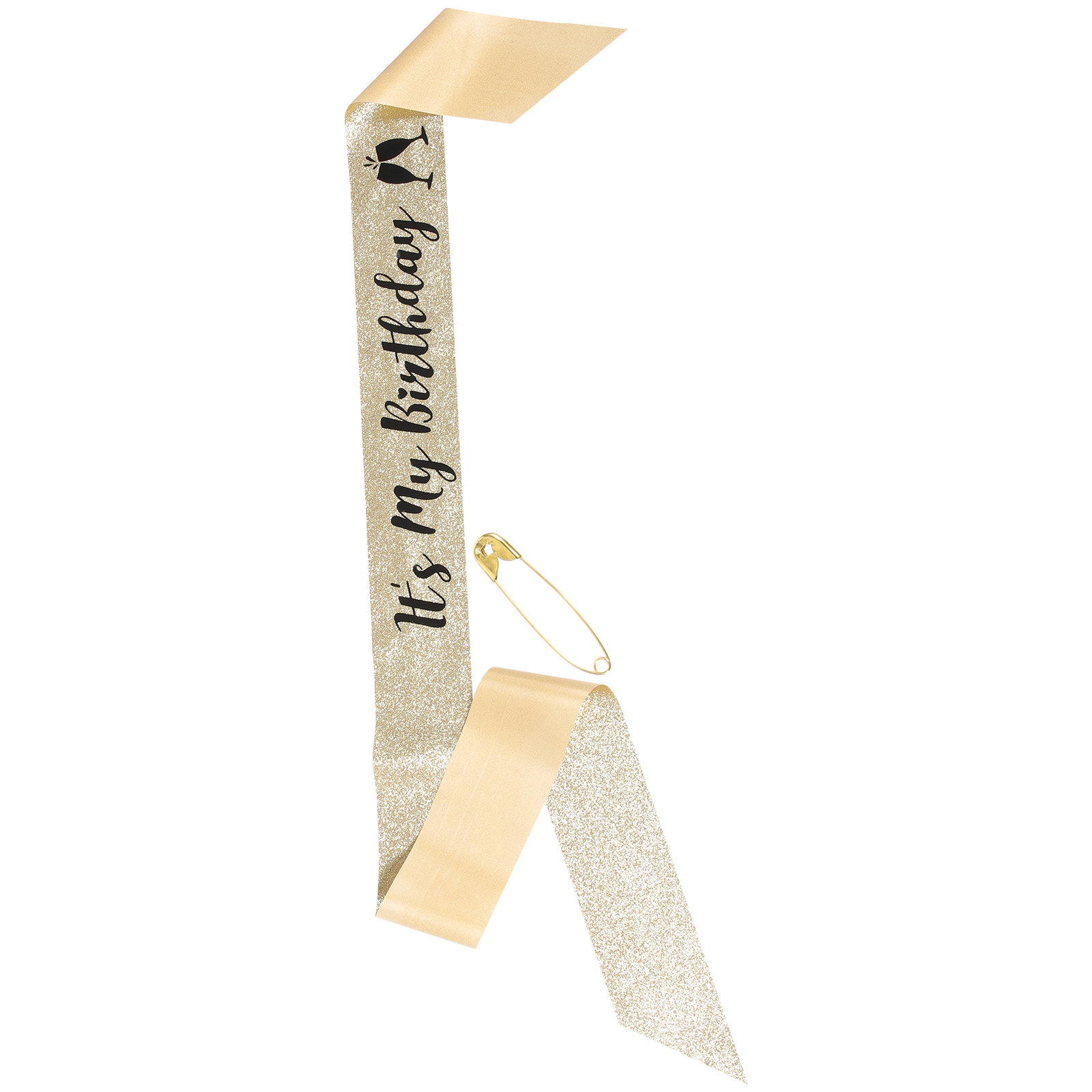 1 шт. блестящая тканевая лента – обзор и цена Birthday Sash Glitter
