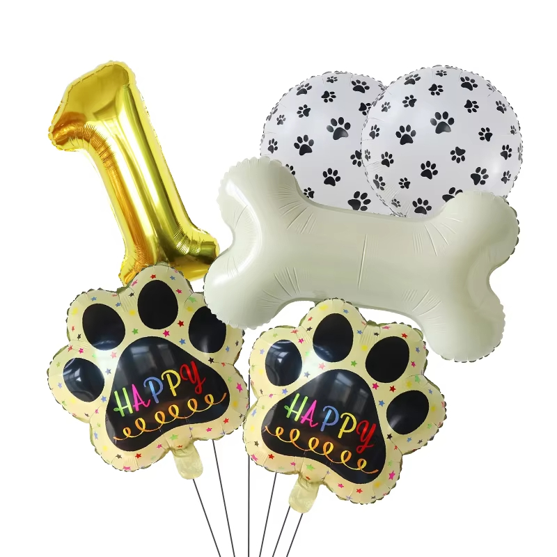 Золотые воздушные шары WOOF, п – обзор и цена Let'S Party Event Supply