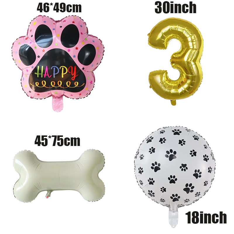Золотые воздушные шары WOOF, п – обзор и цена Let'S Party Event Supply