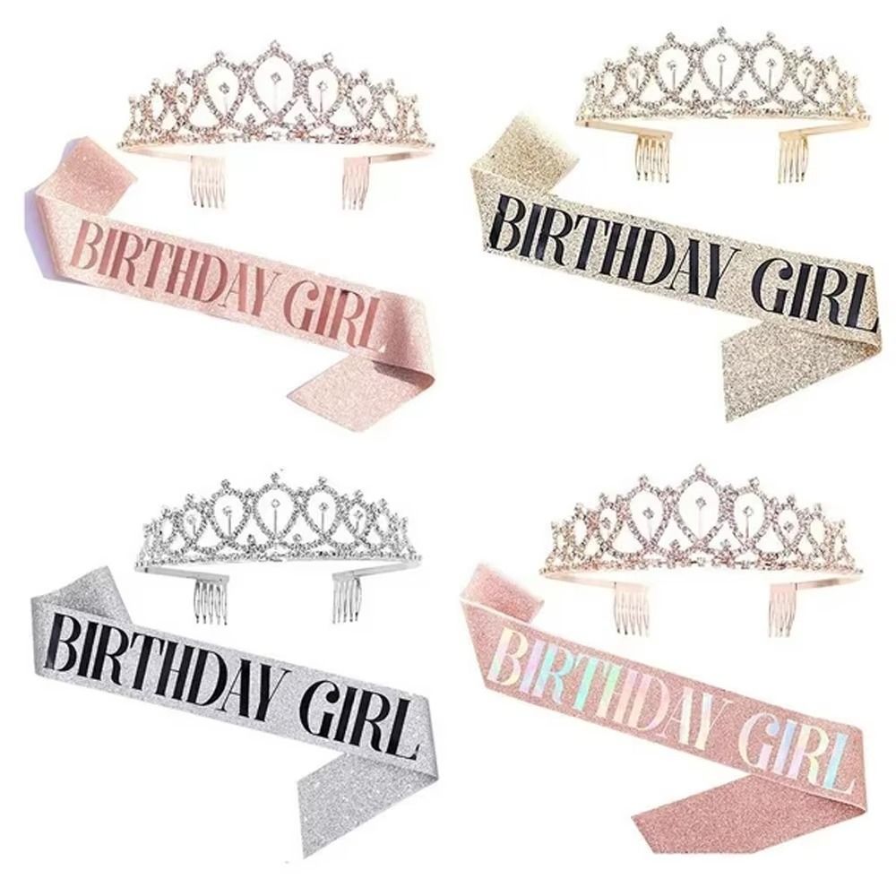 Набор из 2-х штук: Новая блест – обзор и цена Birthday Sash Glitter