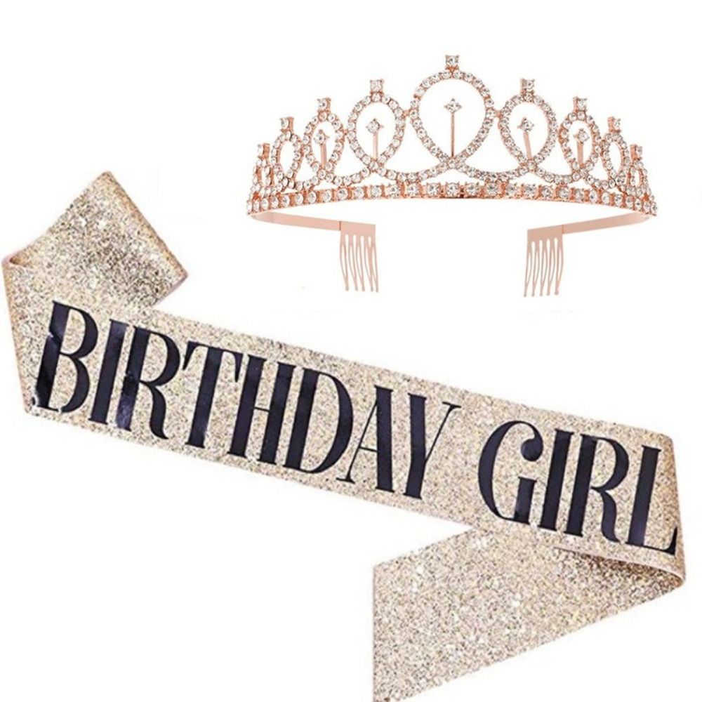 Набор из 2-х штук: Новая блест – обзор и цена Birthday Sash Glitter