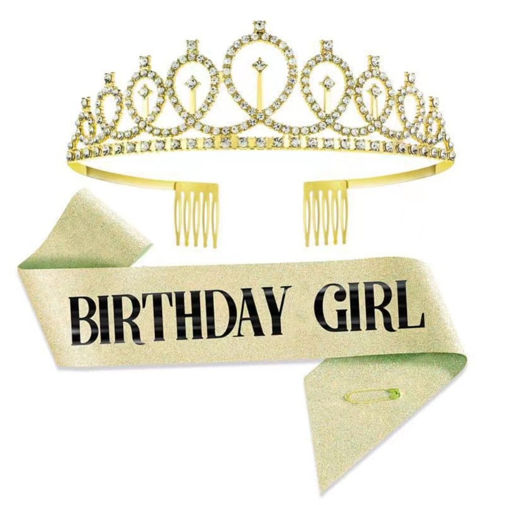 Набор из 2-х штук: Новая блест – обзор и цена Birthday Sash Glitter