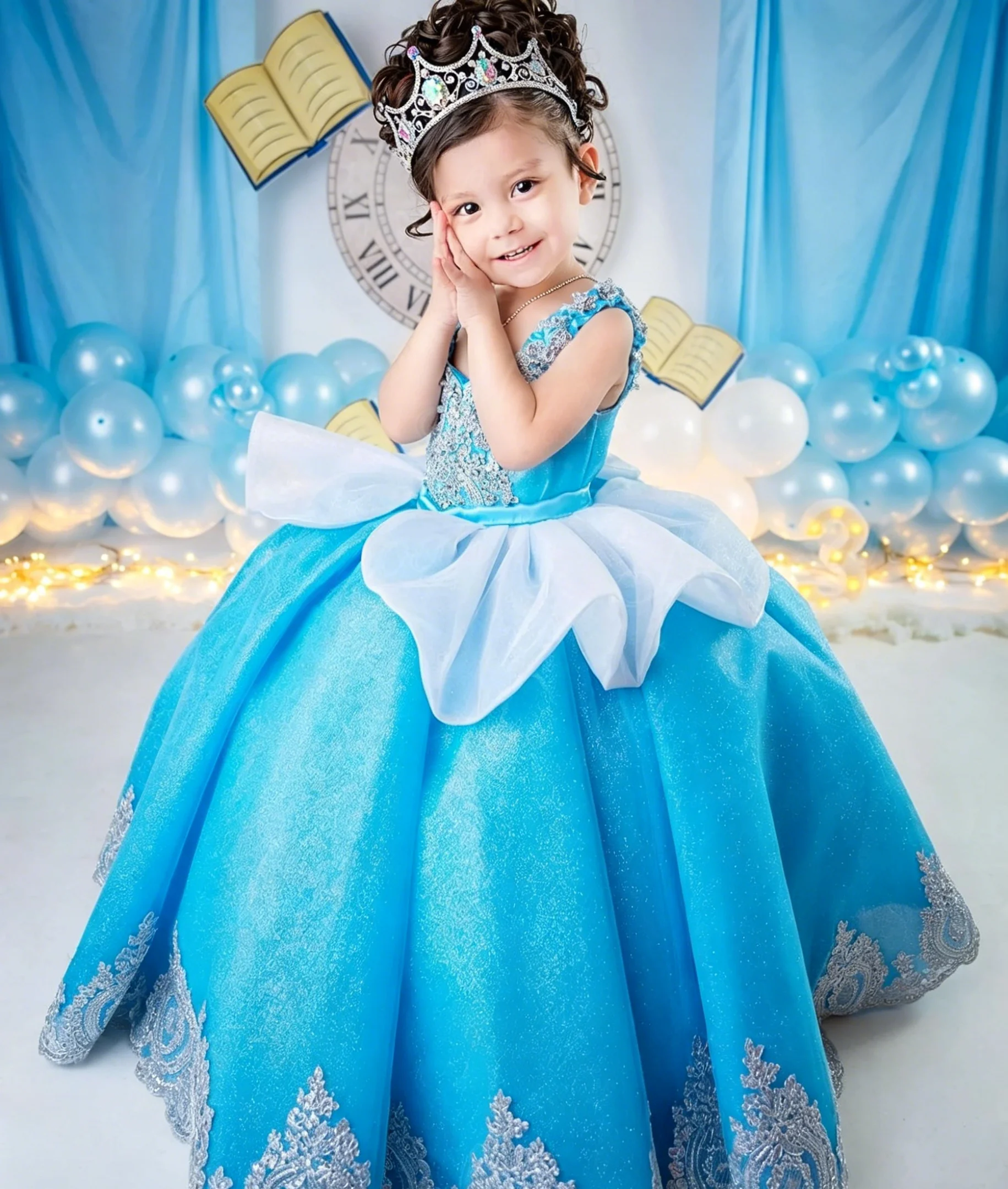 Изысканное детское бальное пла – обзор и цена Birthday Sash Glitter