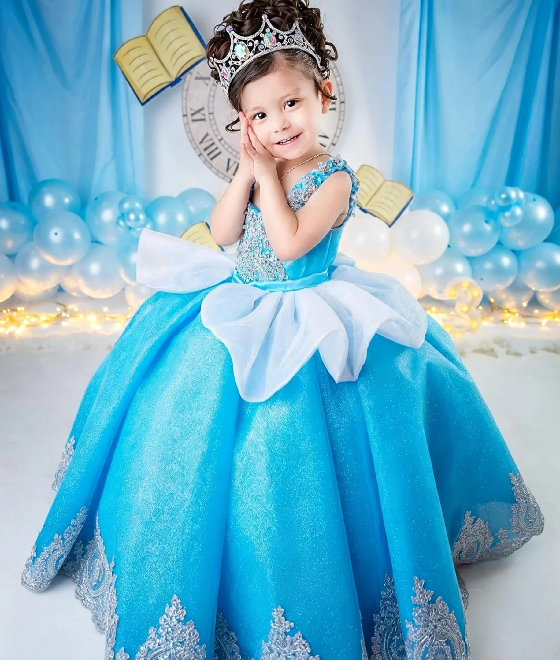 Изысканное детское бальное пла – обзор и цена Birthday Sash Glitter