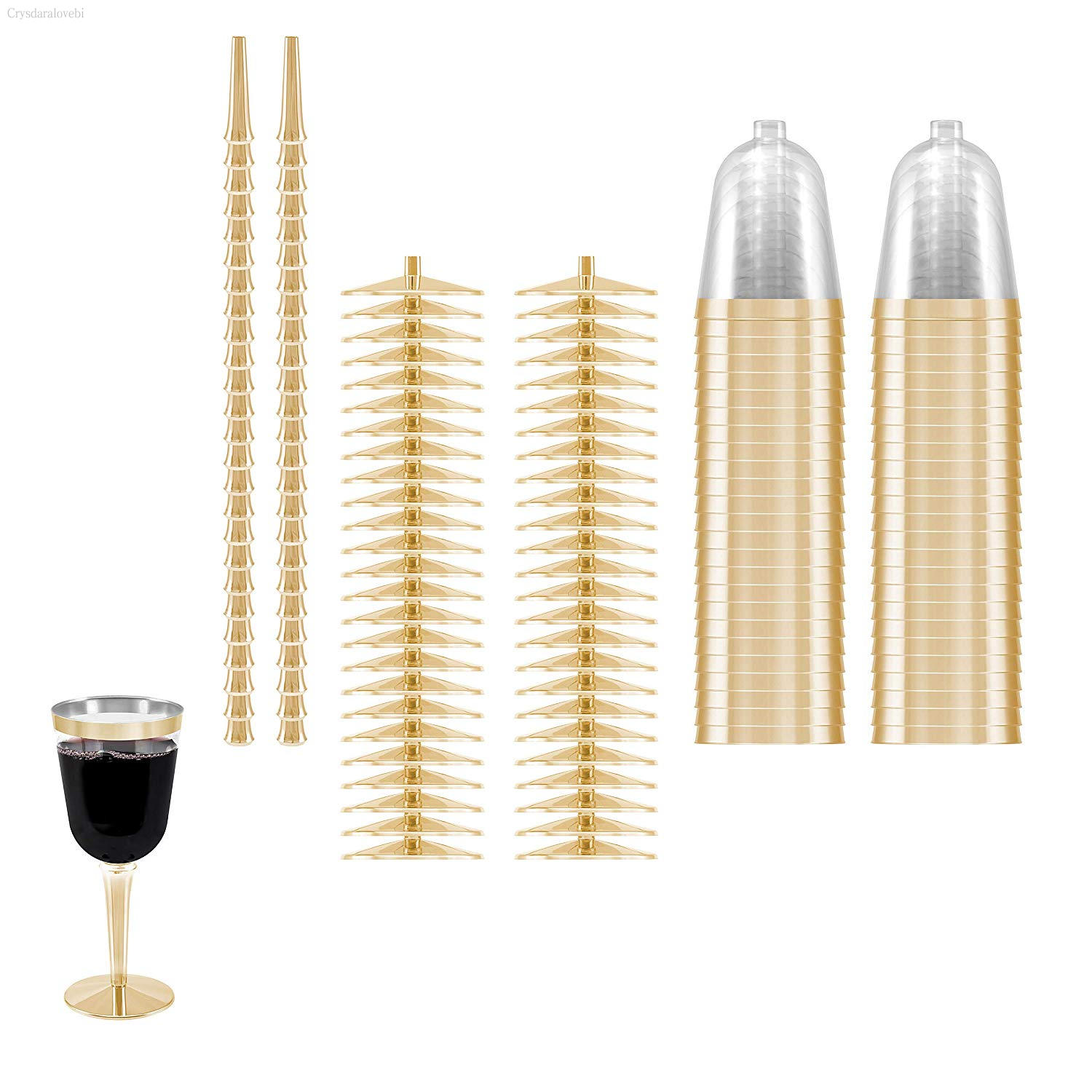Прозрачные Жесткие пластиковые – обзор и цена Plastic Cup 50Pcs