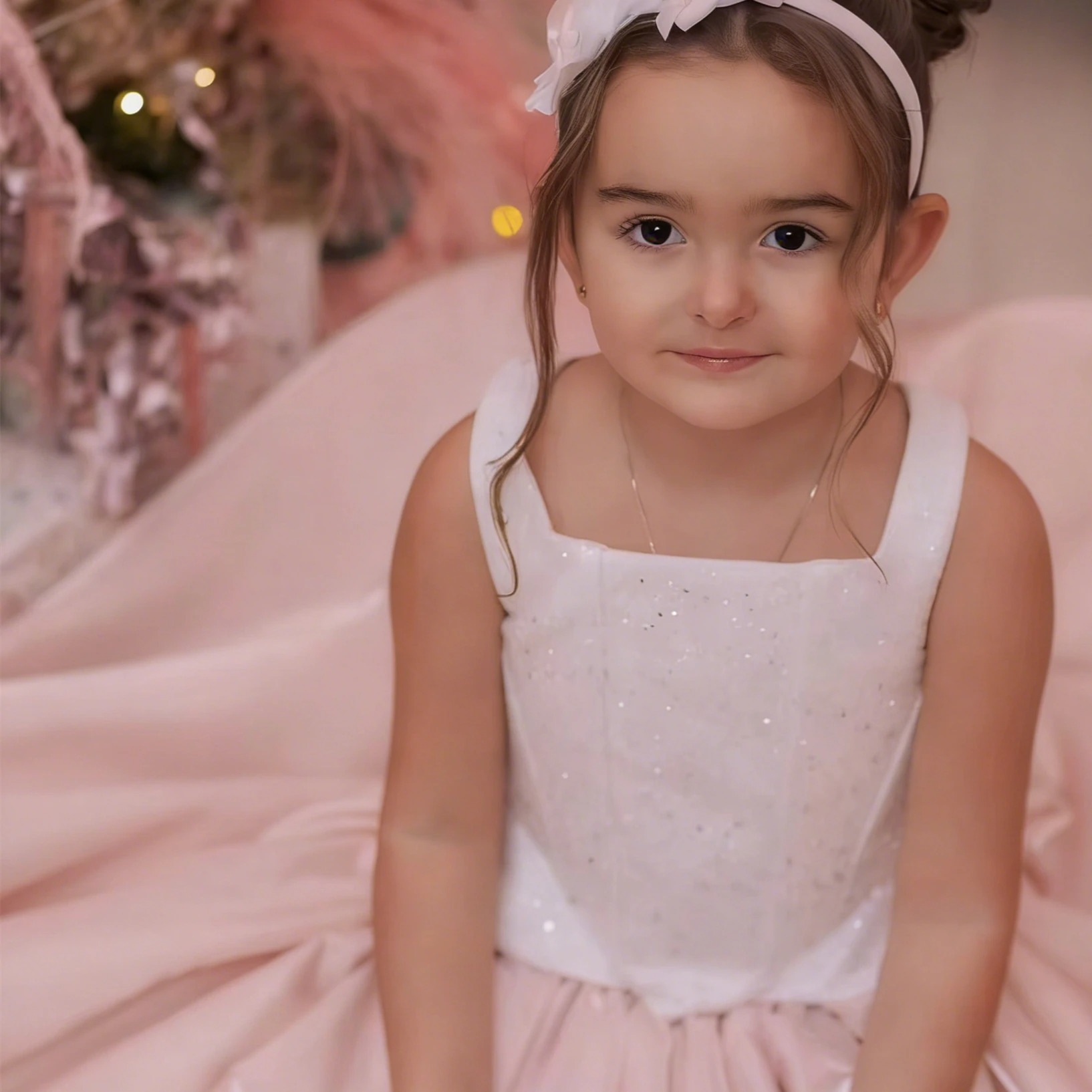 Индивидуальное платье для дево – обзор и цена Birthday Sash Glitter