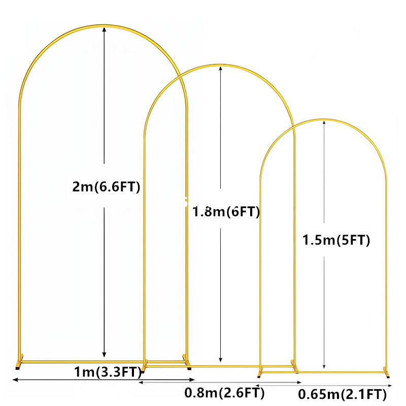 1 шт., золотая металлическая а – обзор и цена Balloon Arch Kit