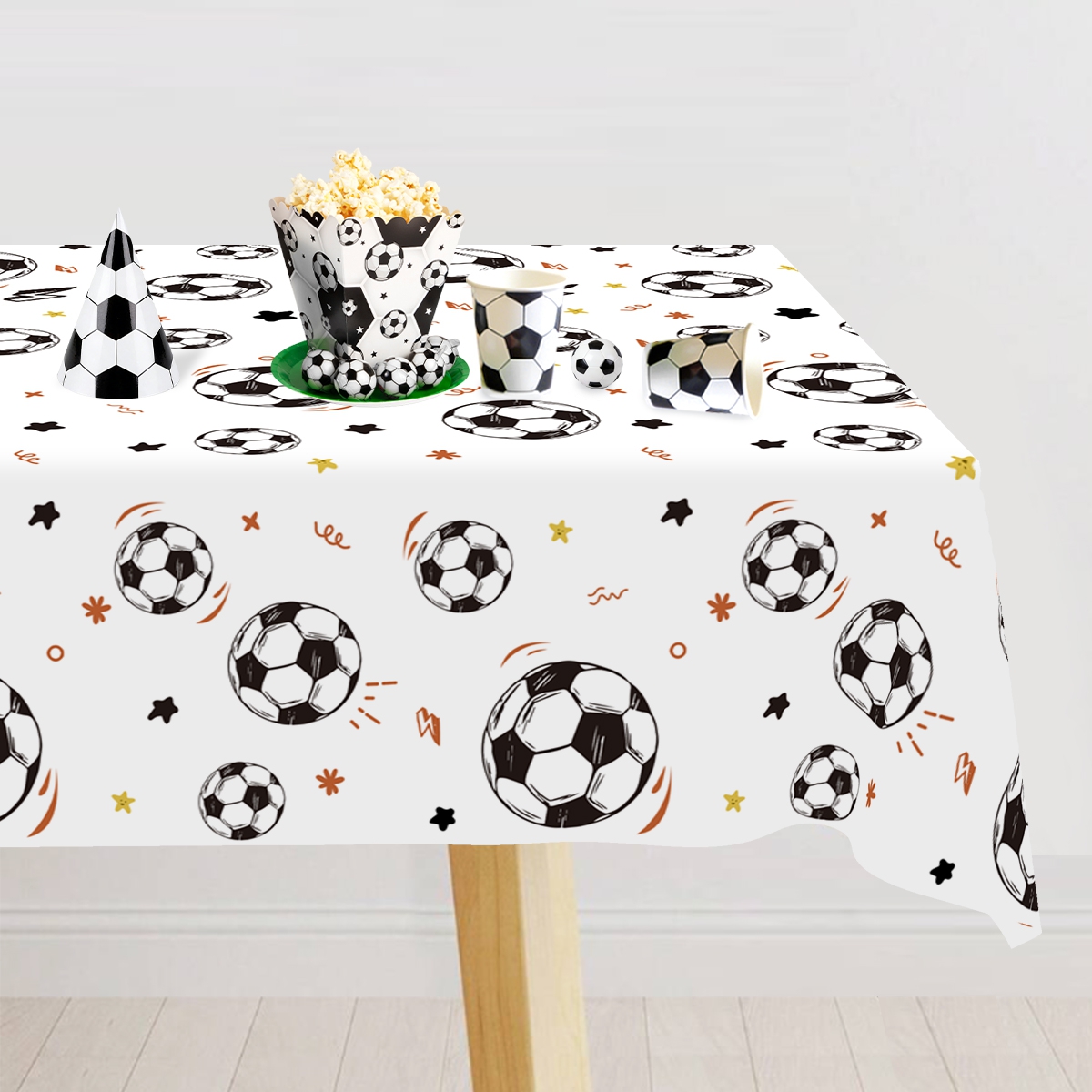 Одноразовая скатерть с футболь – обзор и цена Table Cloth Disposable