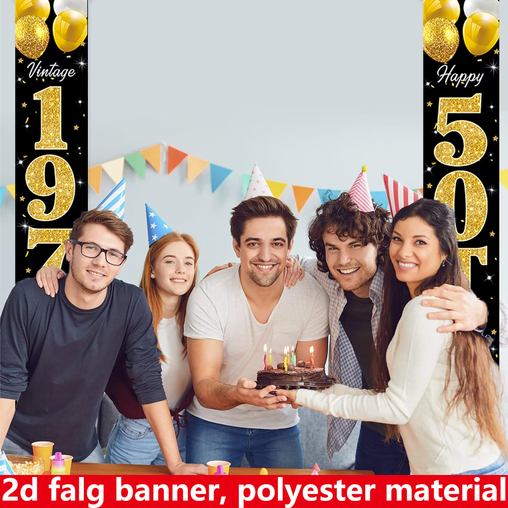 2D плоский баннер, баннер на д – обзор и цена Party Banner Gold
