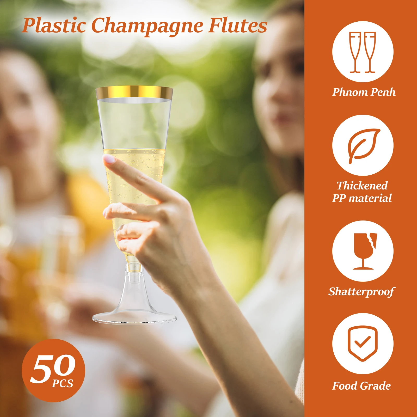50 шт. пластиковых бокалов для – обзор и цена Plastic Cup 50Pcs