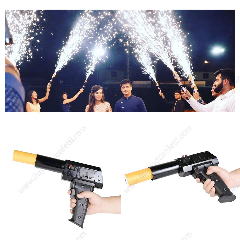 Холодный пиропистолет, ручной  – обзор и цена Confetti Cannon Tube