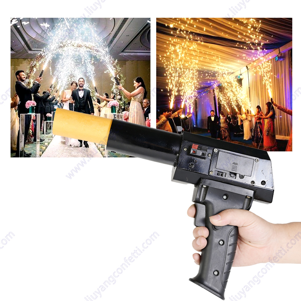 Холодный пиропистолет, ручной  – обзор и цена Confetti Cannon Tube