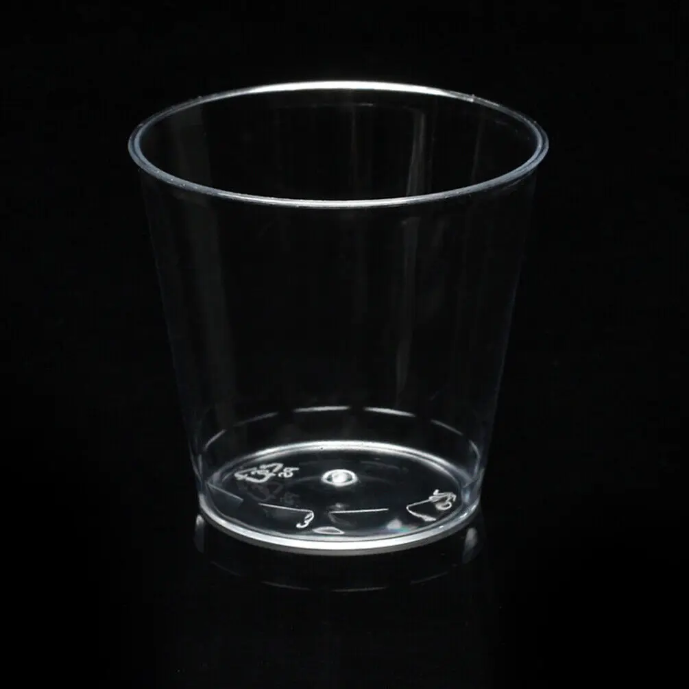 35 мл 50 X прозрачный пластико – обзор и цена Plastic Cup 50Pcs